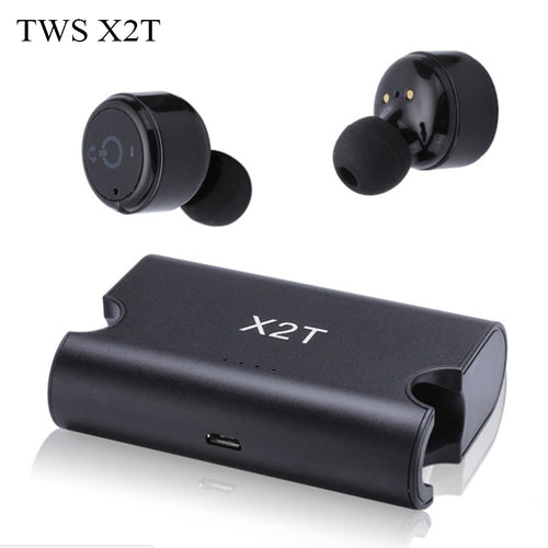 BOORUI  TWS Wireless Double Earbuds  X2T Bluetooth