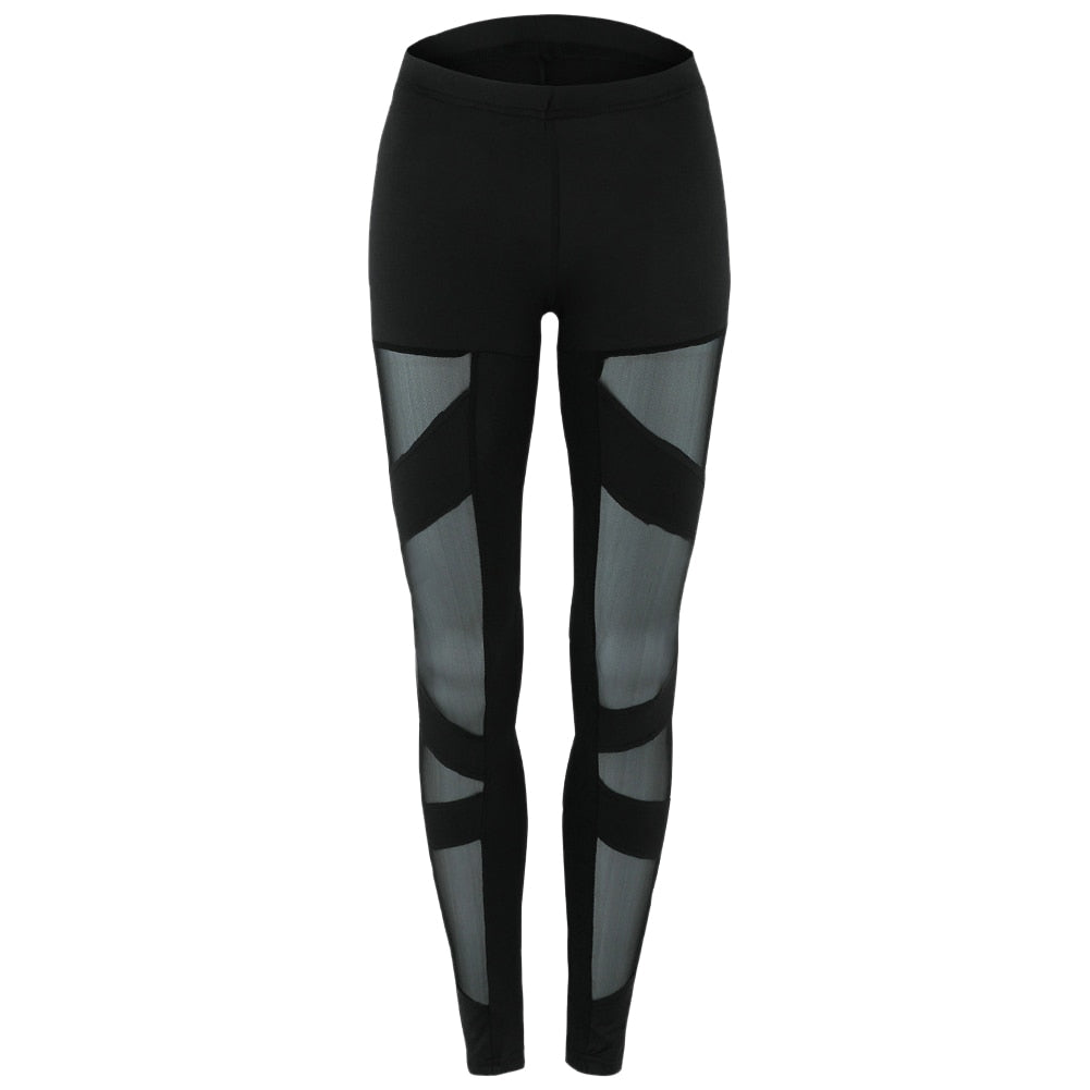 Women Yoga Pants High Elastic Fitness Sport Leggings