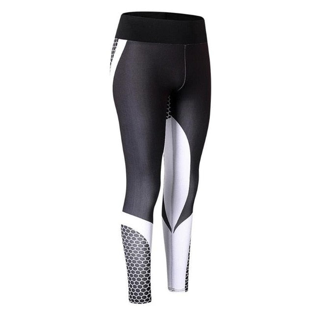 NEW Women Sports Yoga Print Leggings fitness