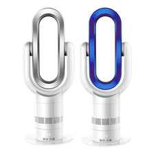 Load image into Gallery viewer, LCD Touch Oval Mute Remote Timing Bladeless Fan Air Flow Heater Cooling Fan