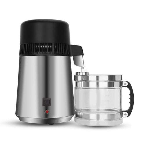 Hot 4L Household Water Distiller Filter 750W Stainless Steel