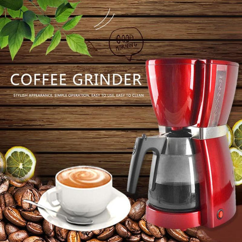 Portable 1800ML Electric Drip Coffee Machine Household Coffee Tea Maker