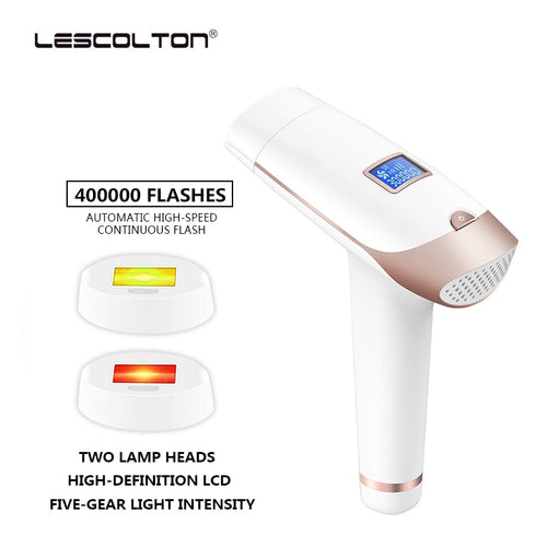 Lescolton T009i depilator a laser 700000 pulsed IPL Laser